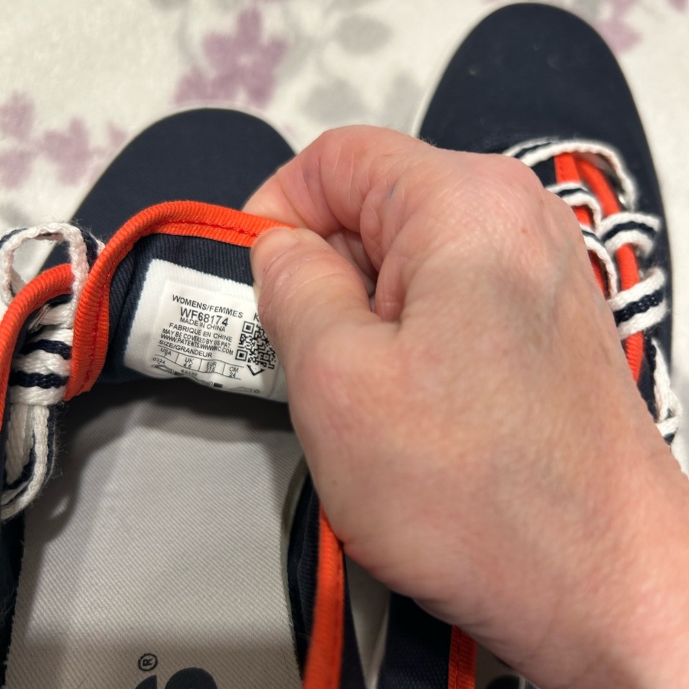 Brand new. Keds Navy and Red Sneakers - Picture 6 of 6